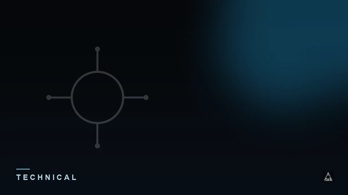 Dark abstract banner with a circuit-line icon, illustrating the topic of “Internet Protocol Television Explained”