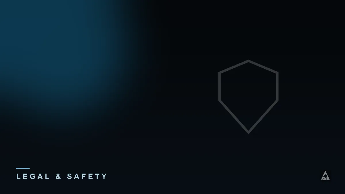Dark abstract banner with a shield icon, illustrating the topic of “Why "Best Pirated Movie Sites" Isn't a Safe Search”